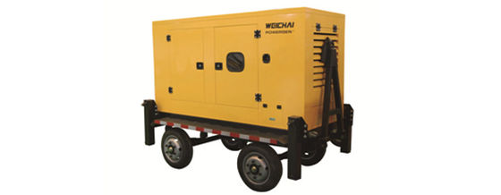 55 KVA-687.5 KVA Estação de Energia Móvel com 4/6 cilindros de baixas emissões