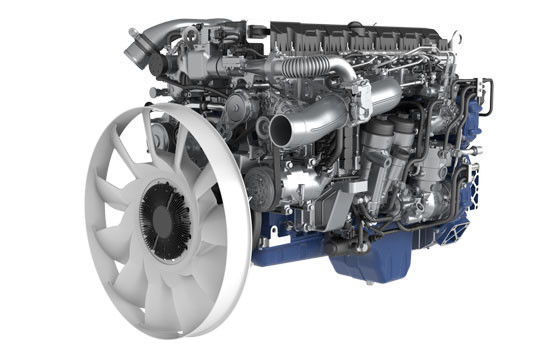 Motores de caminhão da série WP6H Weichai com turbocompressor de alta eficiência