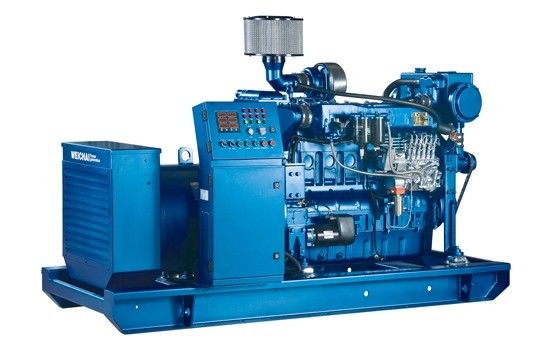 Geradores a diesel marítimos da série YZ-WHM6160 com método de arranque elétrico