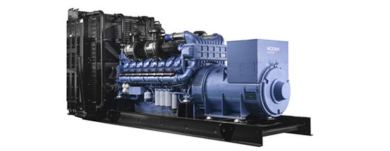 Eficiência superior 1650 KVA-2800 KVA Conjunto de geradores Alta confiabilidade