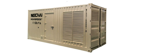 Conjunto de geradores de câmara quadrada de baixo ruído de 550 KVA-1500 KVA com certificação CE